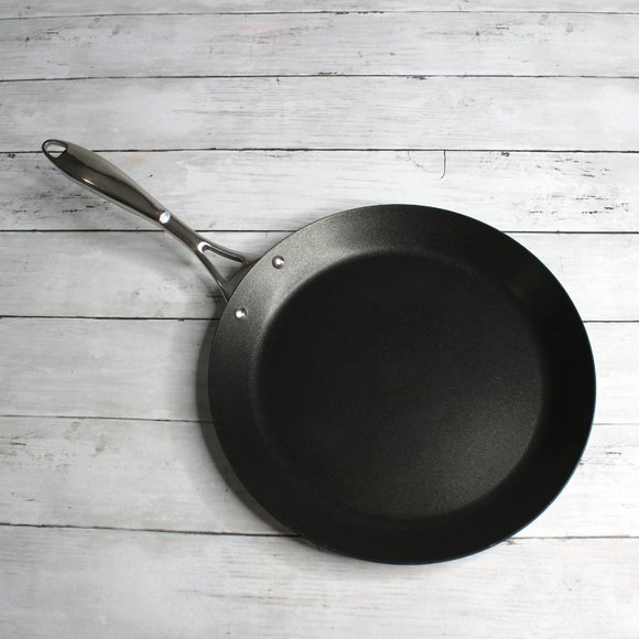 Tupperware Chef Series Non Stick 12" Grill Pan Stainless Steel Griddle - Picture 4 of 6